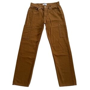 Denizen from Levi’s 90s Loose Straight Cargo Pants Size 4 | W27 Brown - Cotton